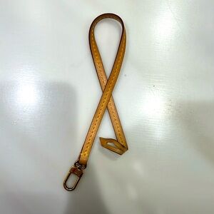 Louis Vuitton leather handle